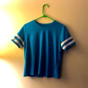 Blue t-shirt by Mandee brand. Size medium.